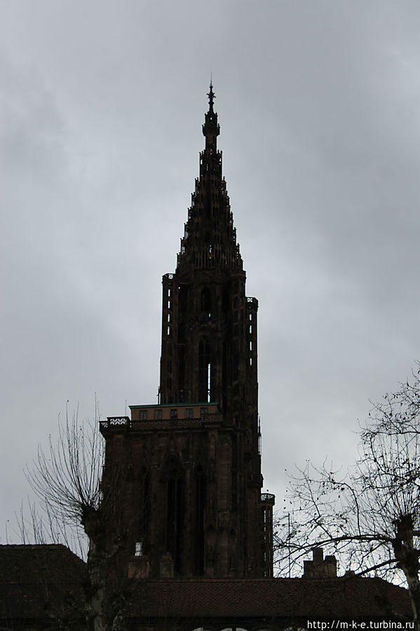 Башня собора Страсбург, Франция