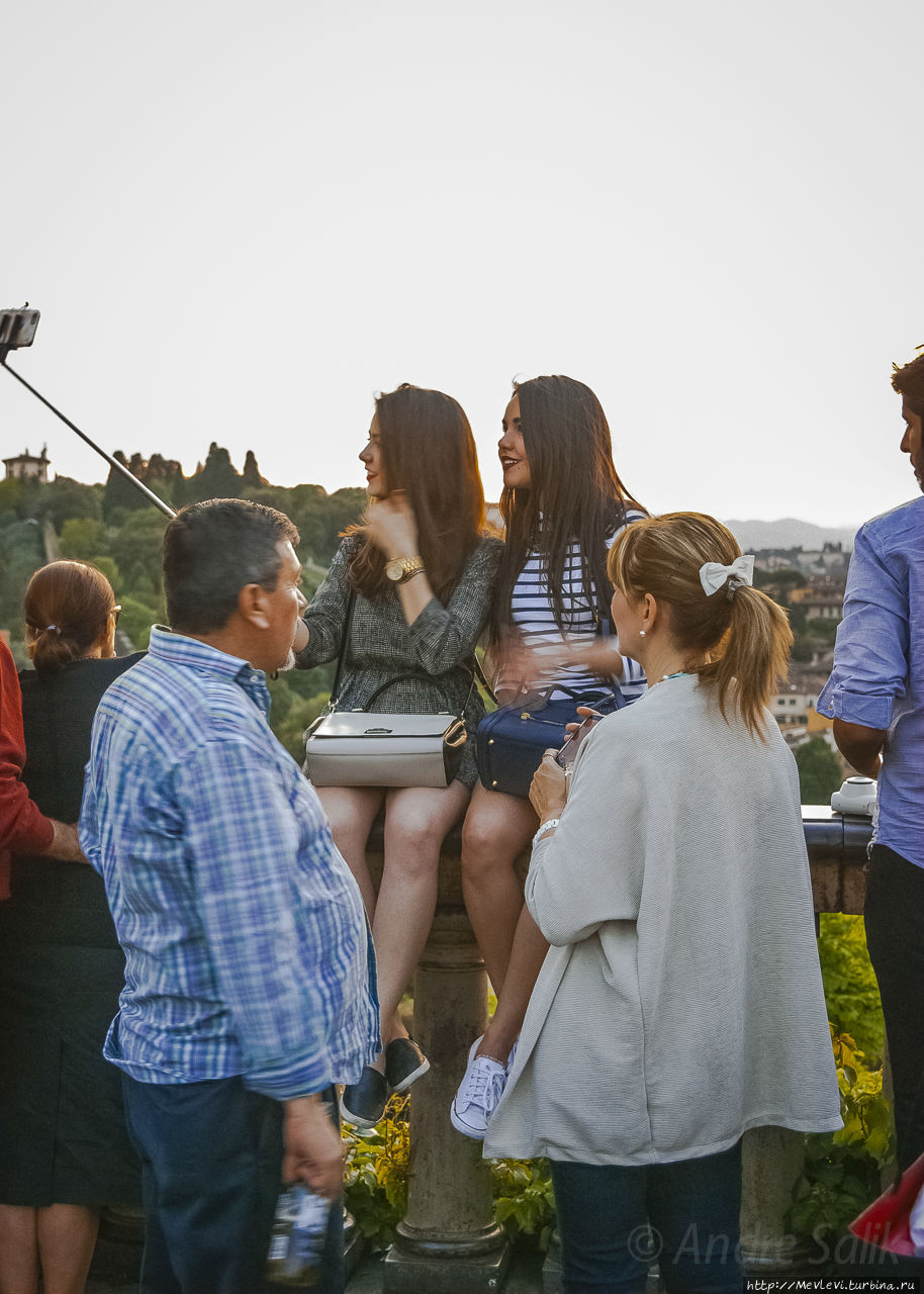 Площадь Микельанжело Флоренция, Италия