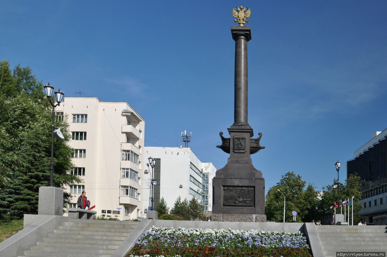 В столице корабелов и трескоедов Архангельск, Россия