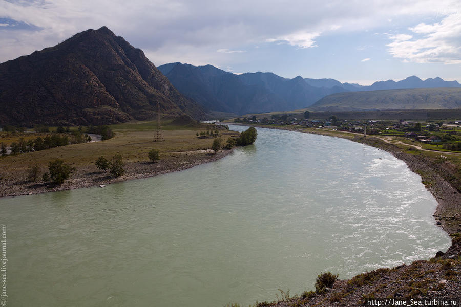 Река Катунь Республика Алтай, Россия