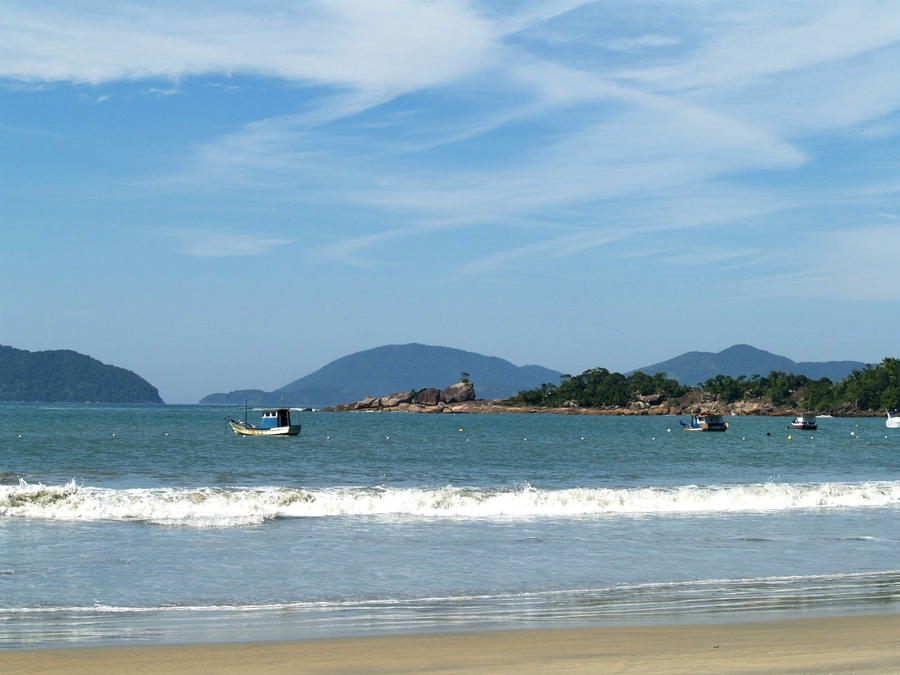 Пляж Форталеза Убатуба, Бразилия