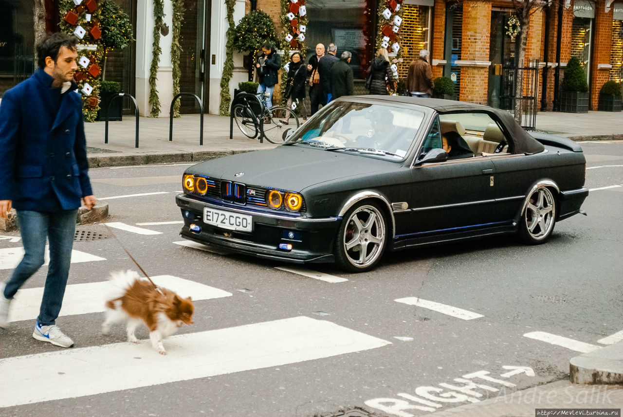 Новогодний Лондон. SLOAN SQUARE Лондон, Великобритания