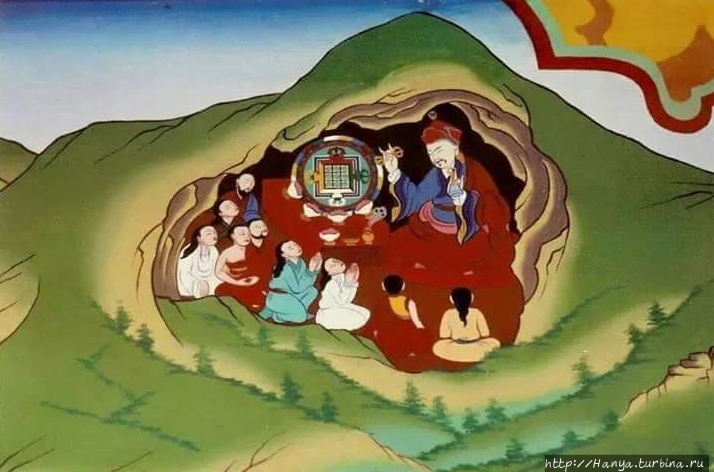 Гуру Римпоче. Из интернета Паро, Бутан