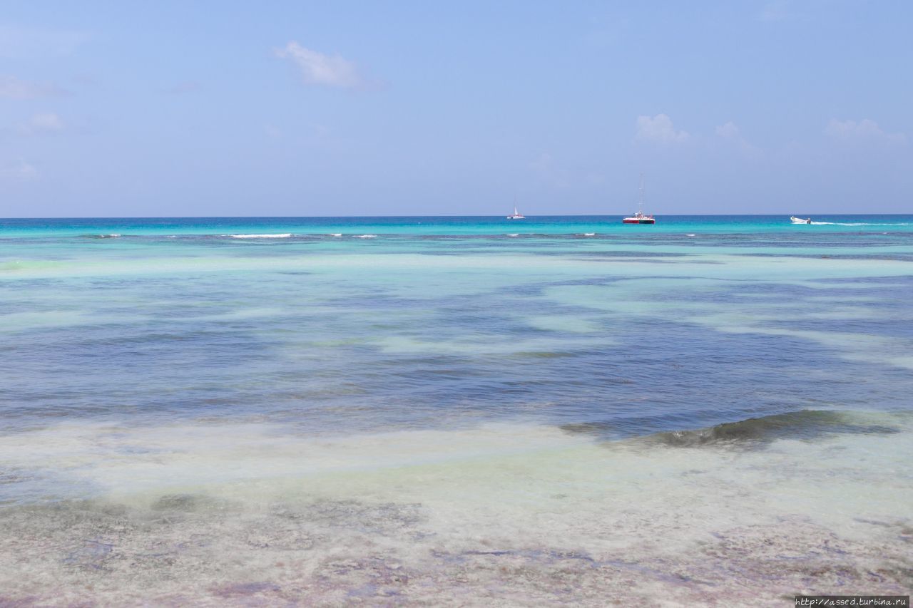о.Саона, лагуна Карибского моря Доминиканская Республика