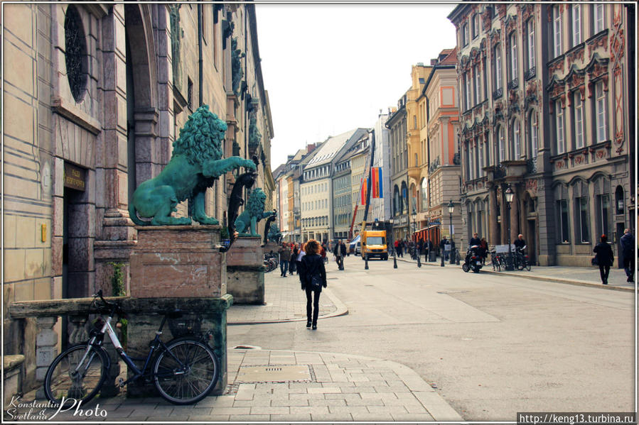 Прогулка по старому Мюнхену Мюнхен, Германия
