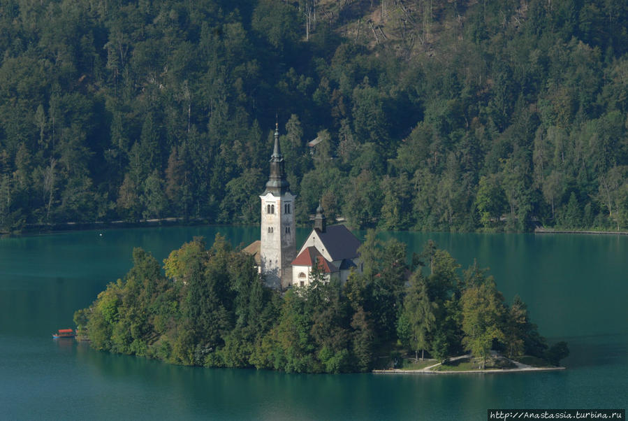 Один день на озере Блед Блед, Словения