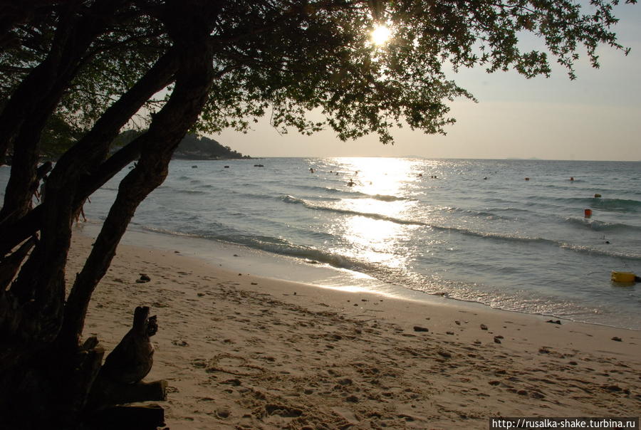 Пляж Тьен: красоты и закаты Остров Лан, Таиланд