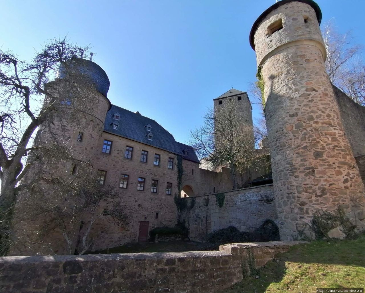 Замок Лихтенберг / Burg Lichtenberg