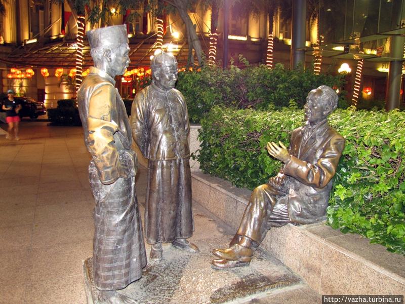 История города в скульптурах. Сингапур (город-государство)