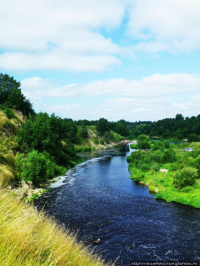 Тосненский водопад Ульяновка, Россия