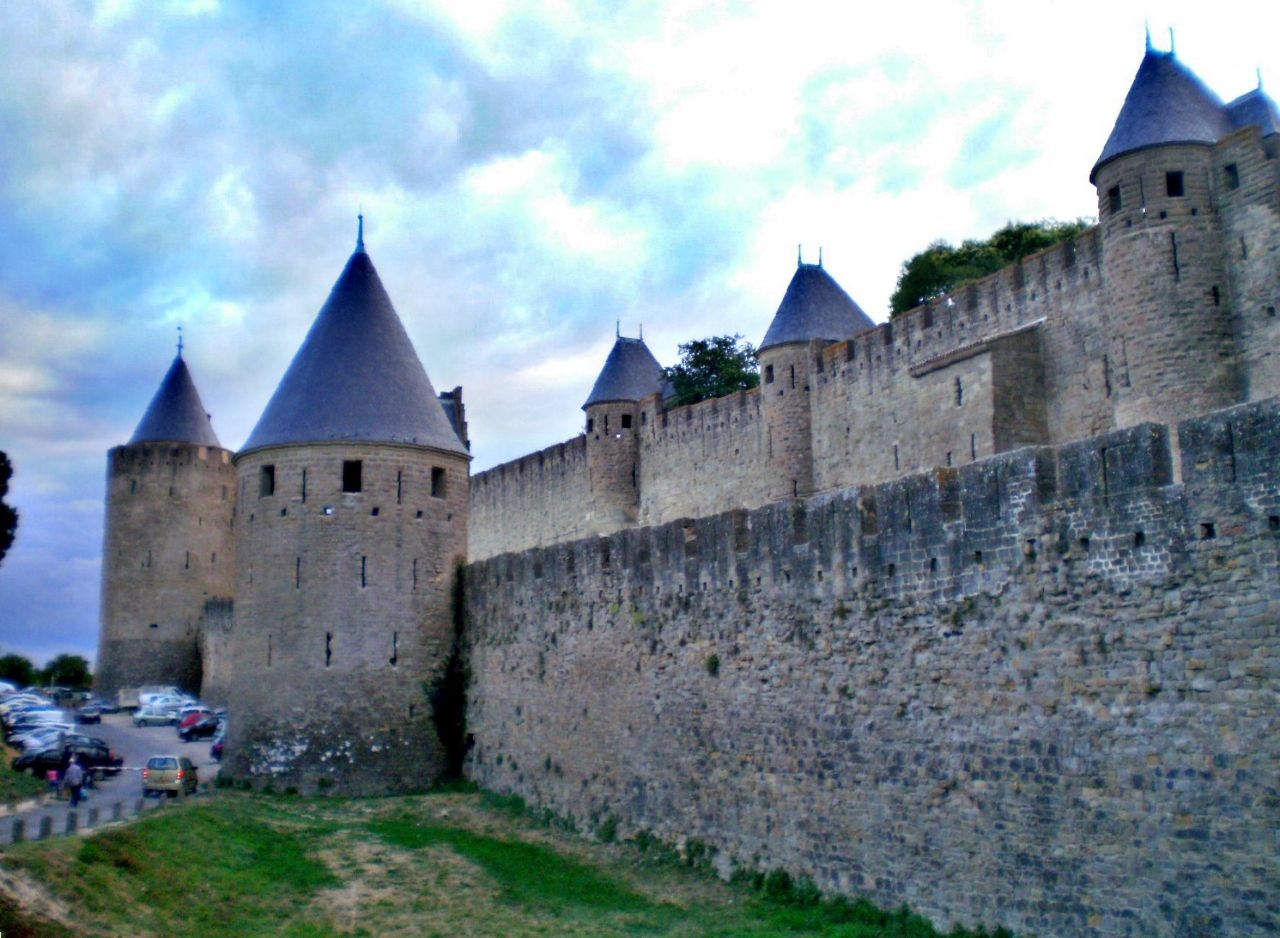 Крепость Каркаcсон Каркассон, Франция