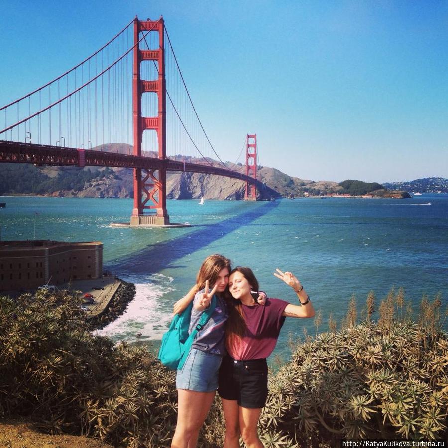 The Golden Gate Bridge (Мост Золотые Ворота) Сан-Франциско, CША