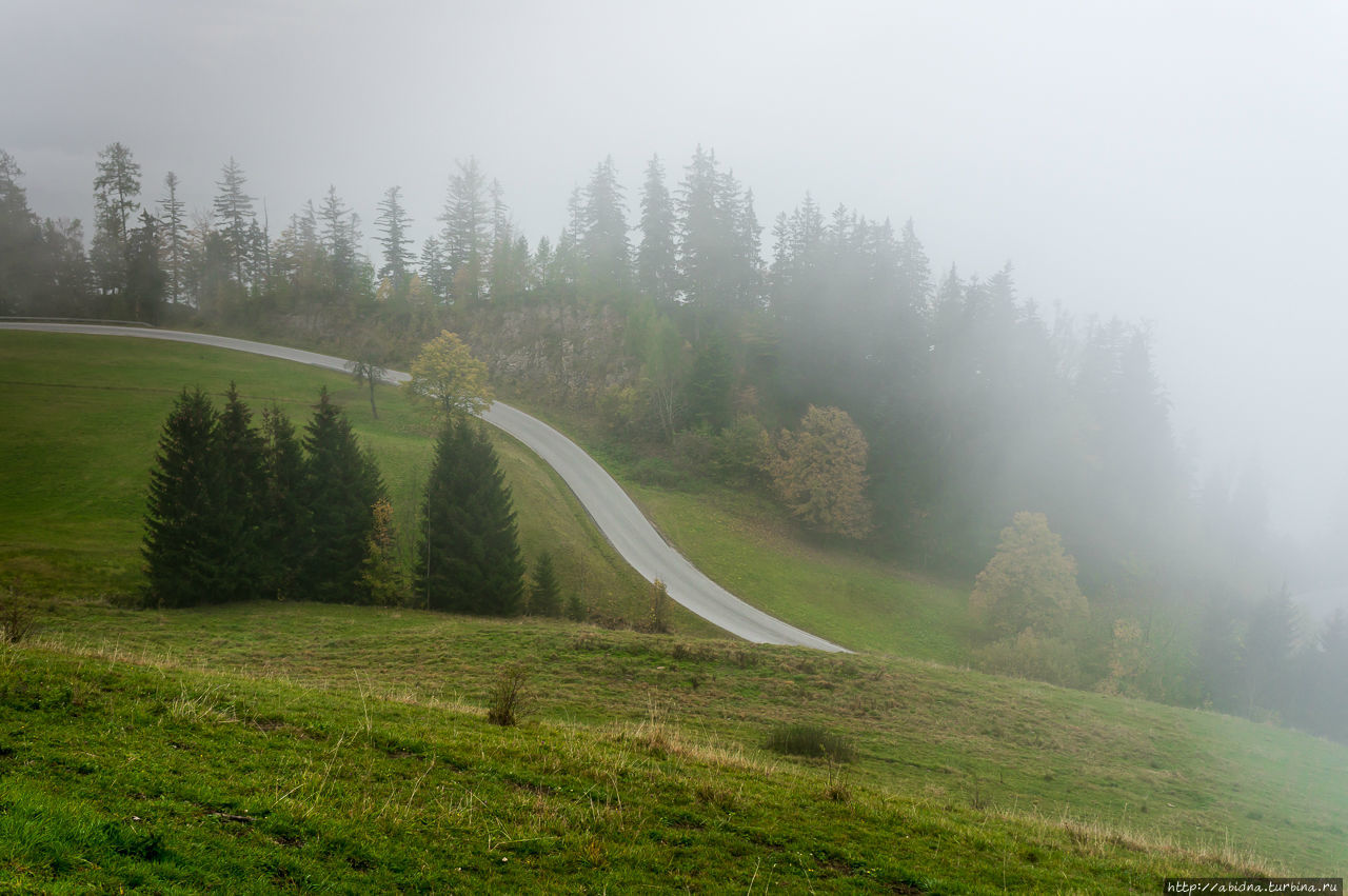 По горам, сквозь туманы... Земля Верхняя Австрия, Австрия