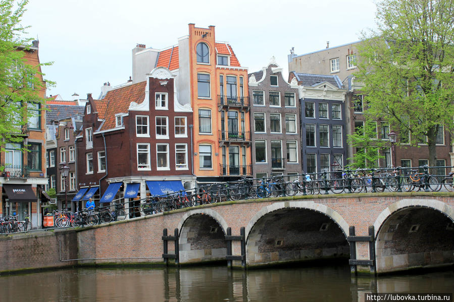 Каналы Амстердама. Амстердам, Нидерланды