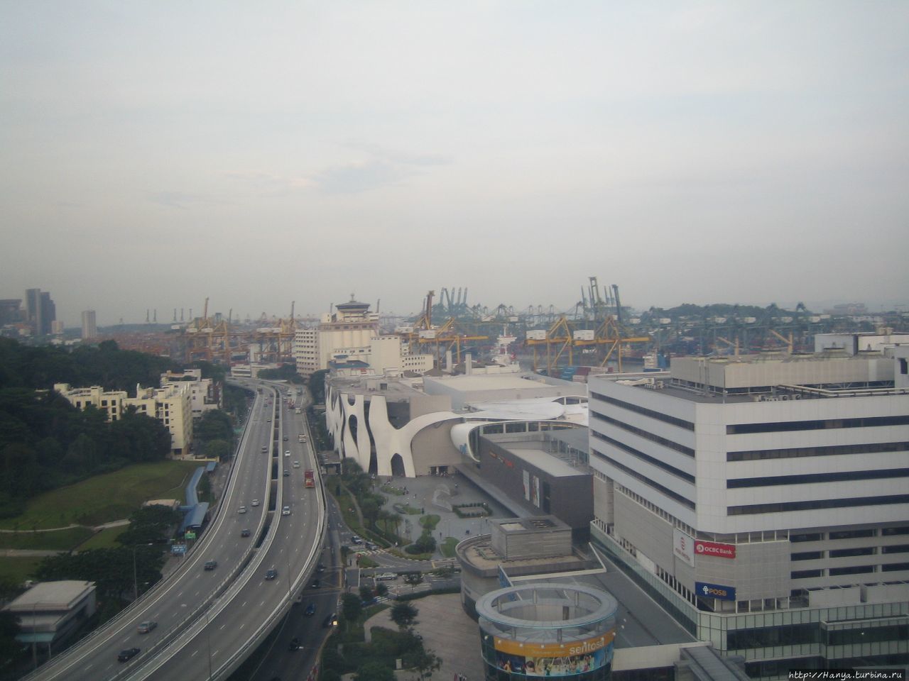 Подвесная дорога к острову Сентоза Сингапур (столица), Сингапур (город-государство)