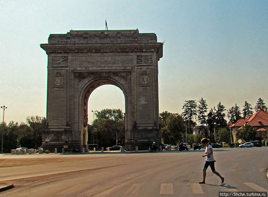Триумфальная арка Бухарест, Румыния