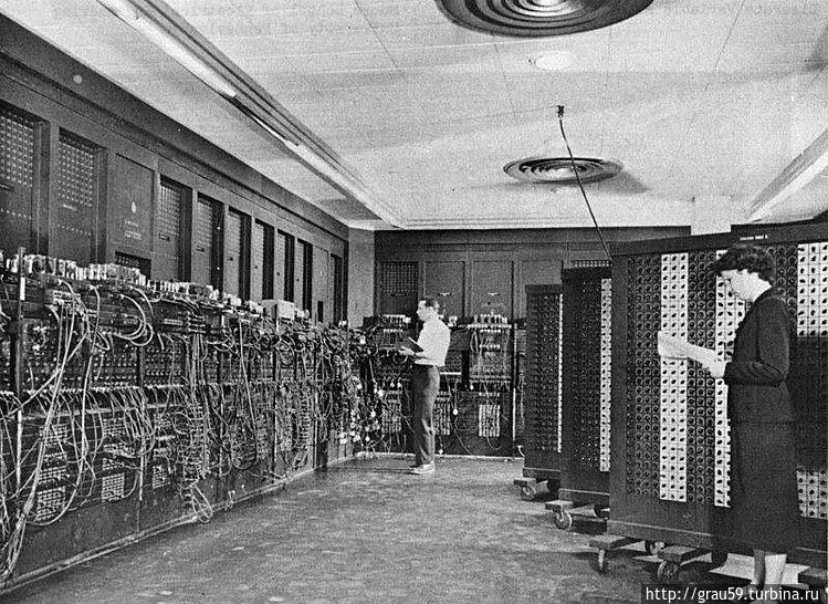 Так выглядел сам ENIAC