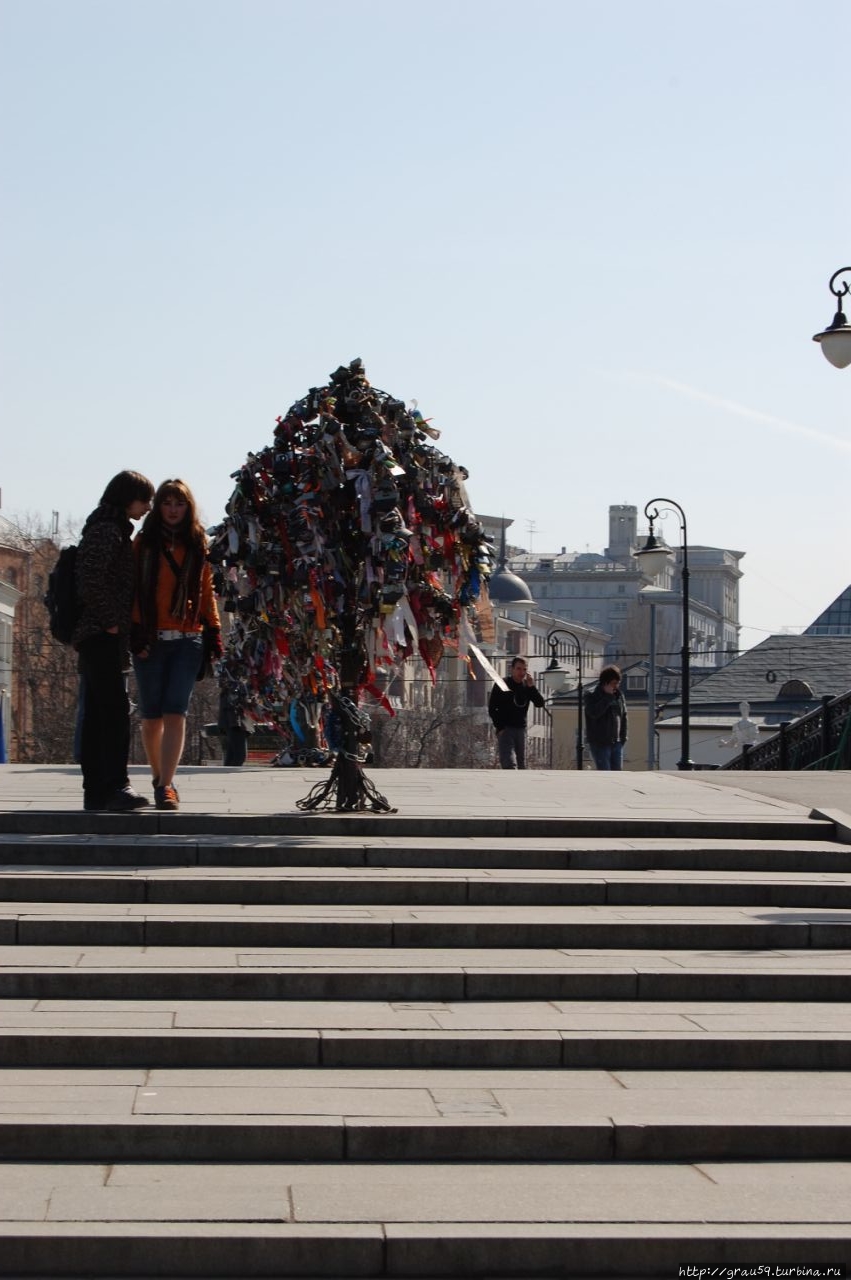 Лужков мост Москва, Россия