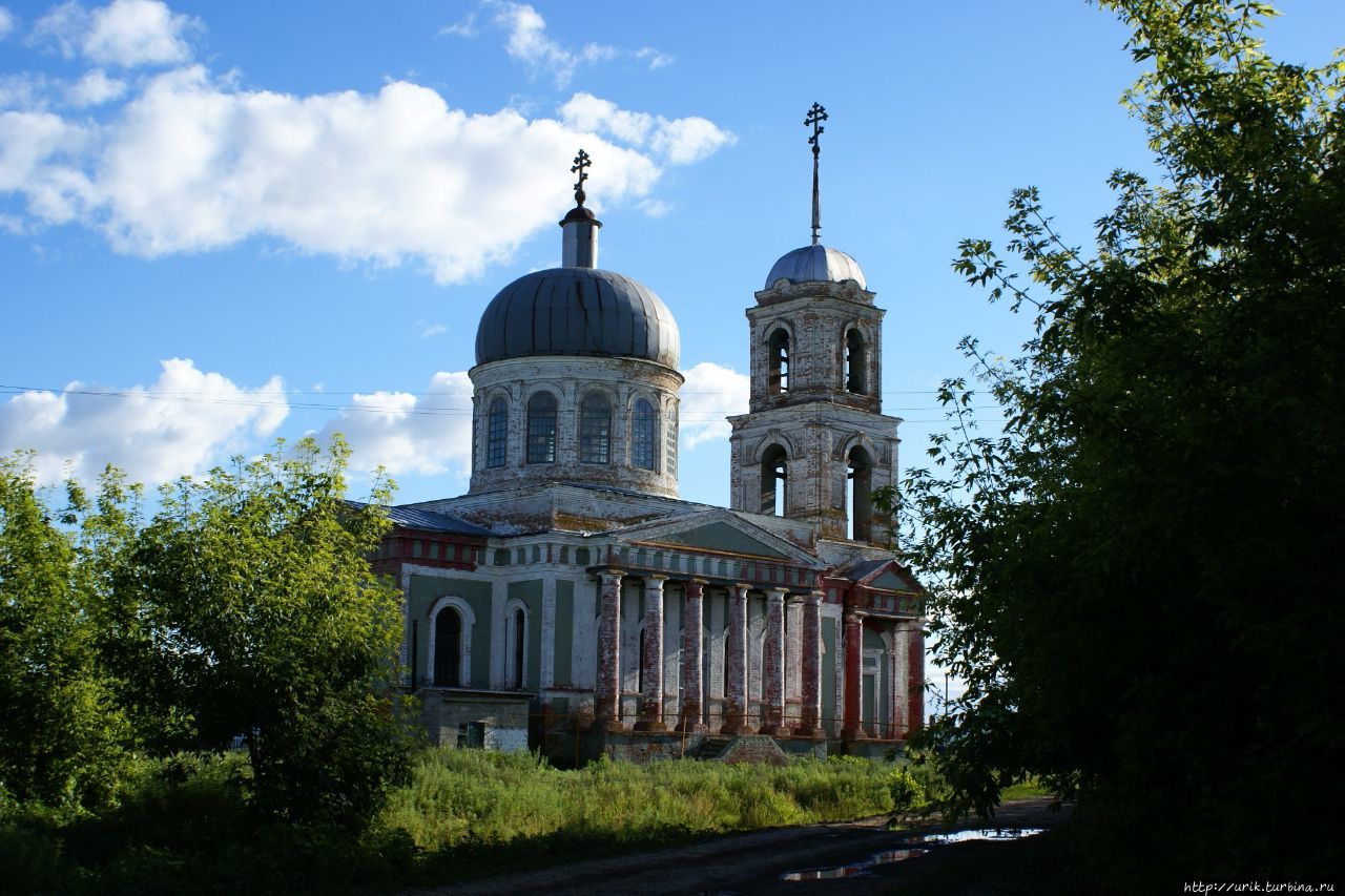 Изучая родной край: храм Михаила Архангела, с.Борисоглебовка