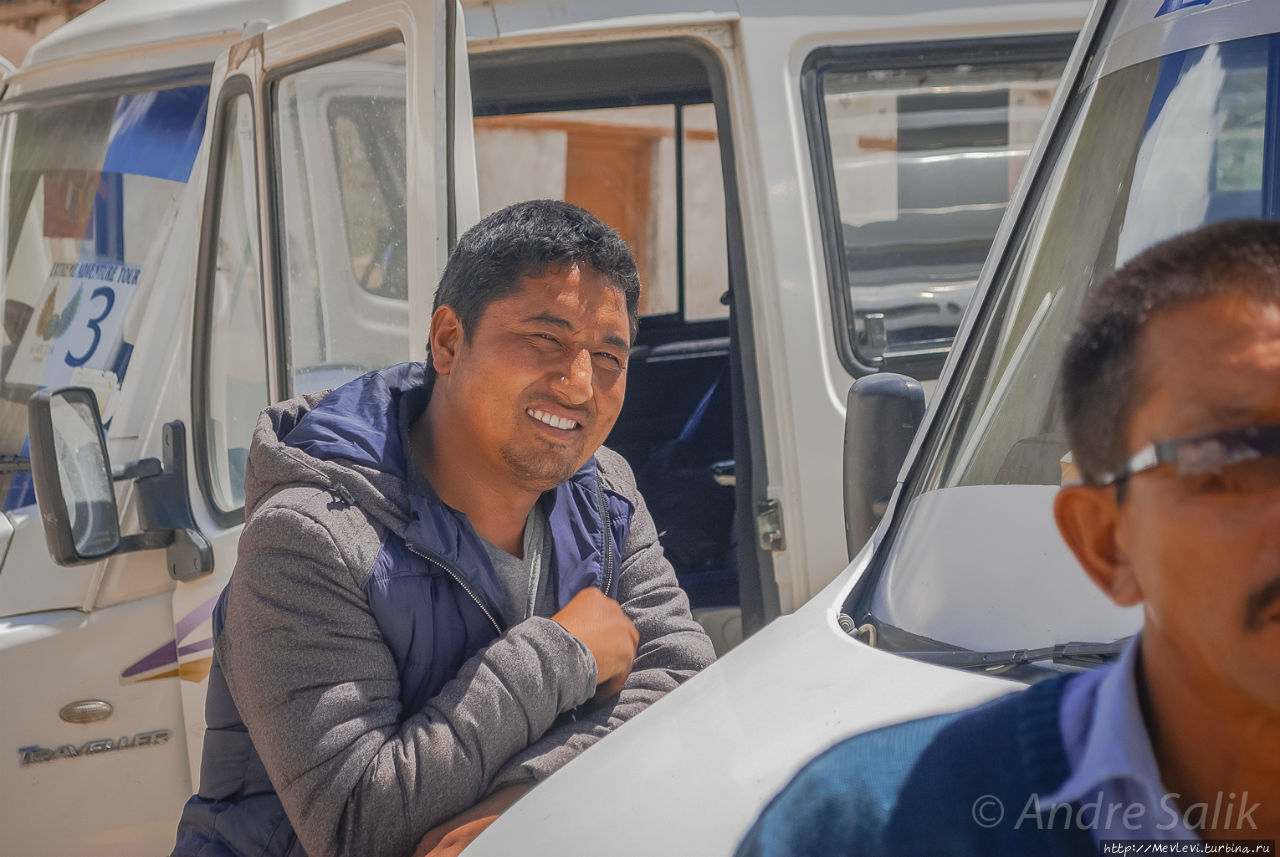 Текущая с горы Лех, Индия