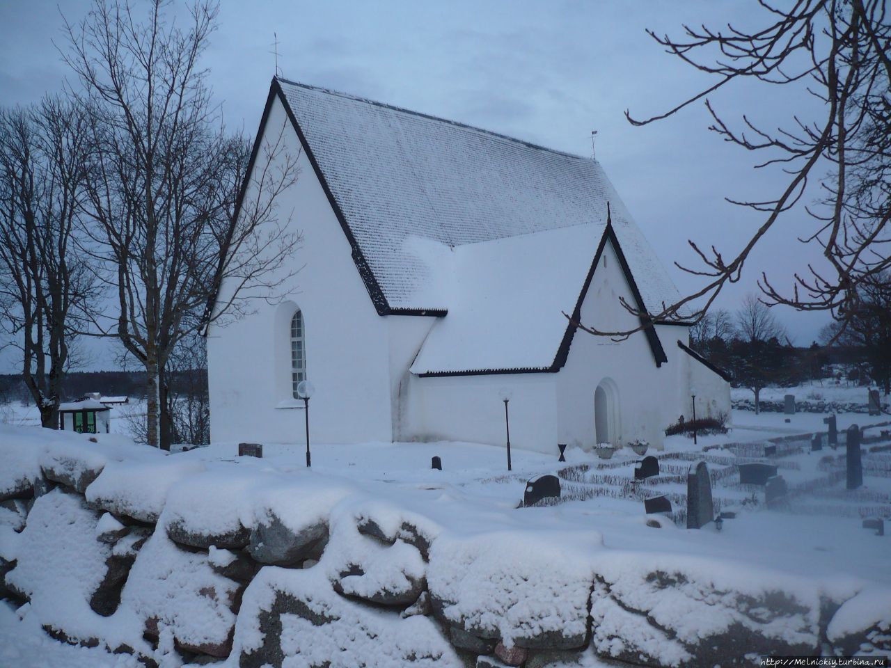 Кирха Херкеберга / Härkeberga kyrka