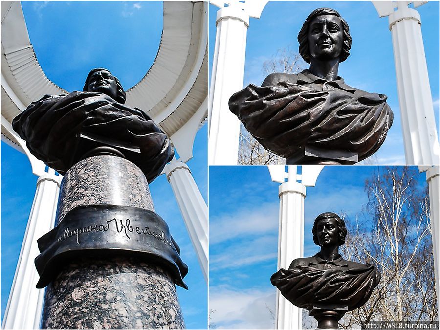 памятник Марины Цветаевой Елабуга, Россия