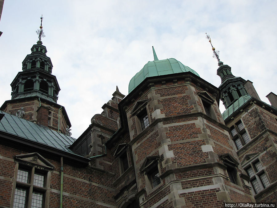 В Копенгаген зимой. Замок Розенборг. Копенгаген, Дания