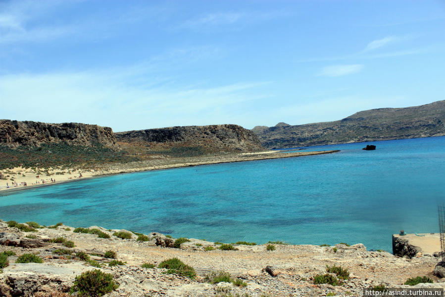 Бухта Балос — сила трех морей Остров Крит, Греция