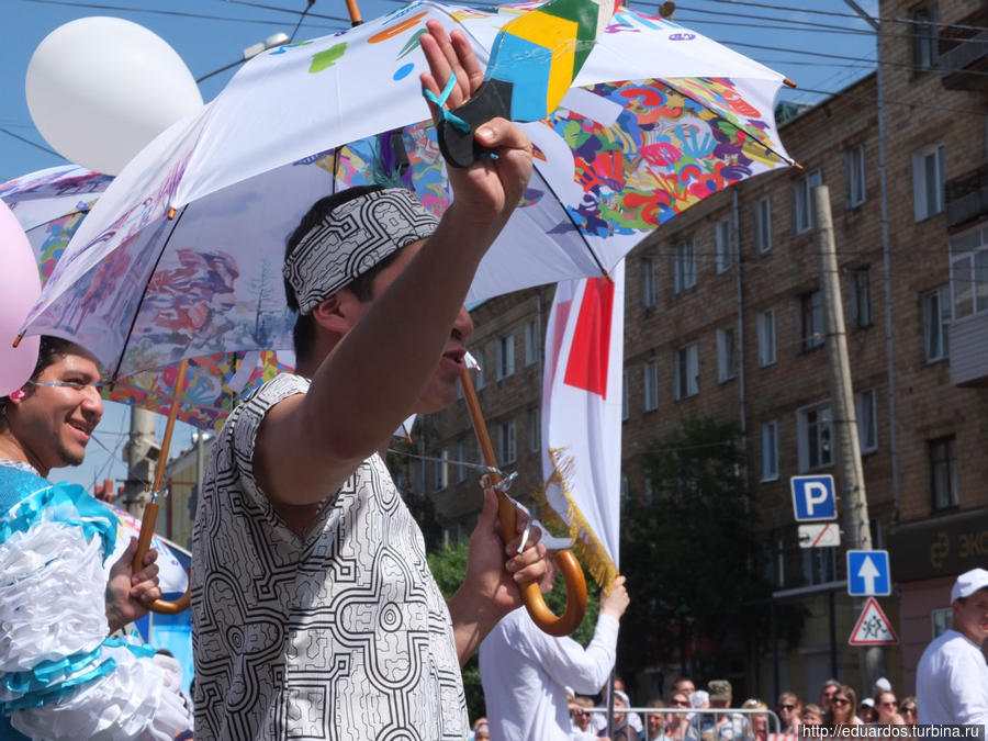 Дарю Вам тысячи улыбок!!! Красноярский карнавал, городу 386 Красноярск, Россия