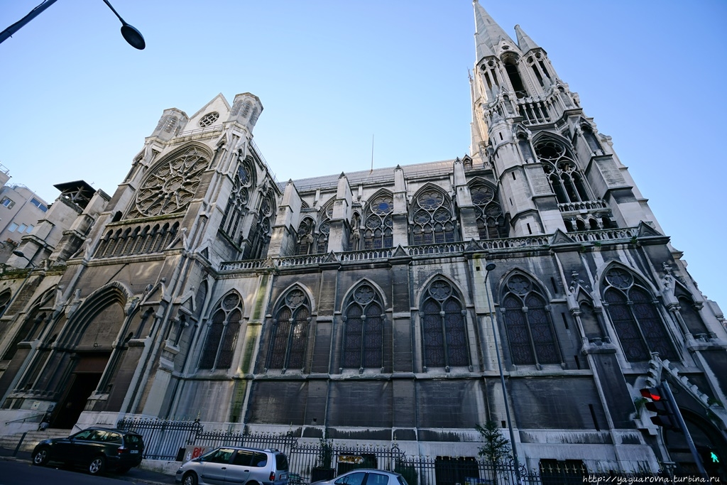 Церковь святого Винсента-де-Поля (Церковь Реформ) Марсель, Франция