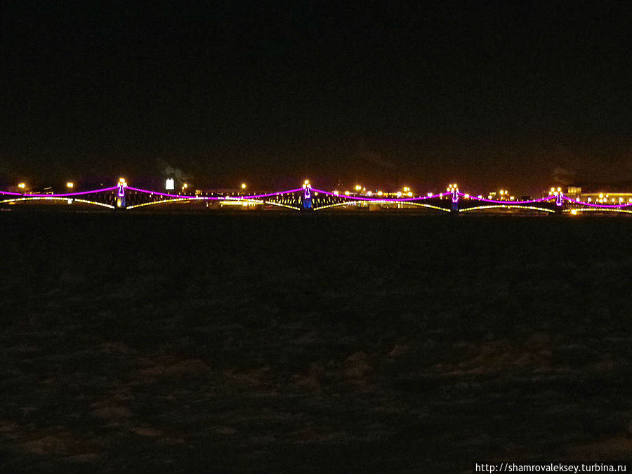 Самый красивый мост города — Троицкий мост Санкт-Петербург, Россия