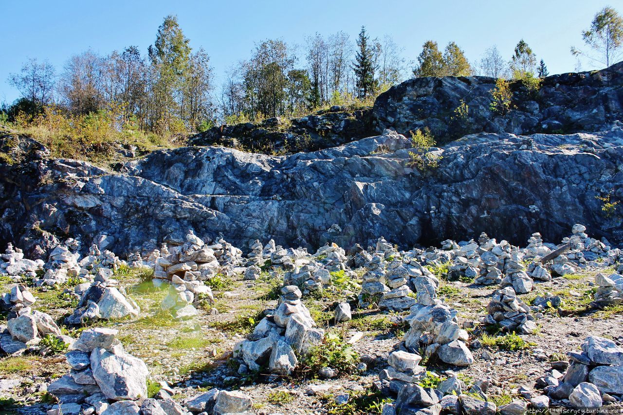 Жизнь замечательных камней Рускеала, Россия