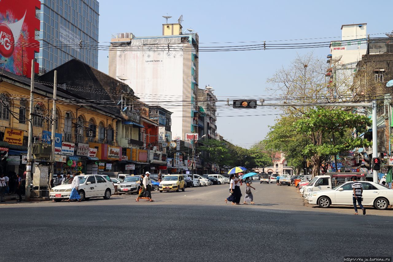 Город Янгон Янгон, Мьянма