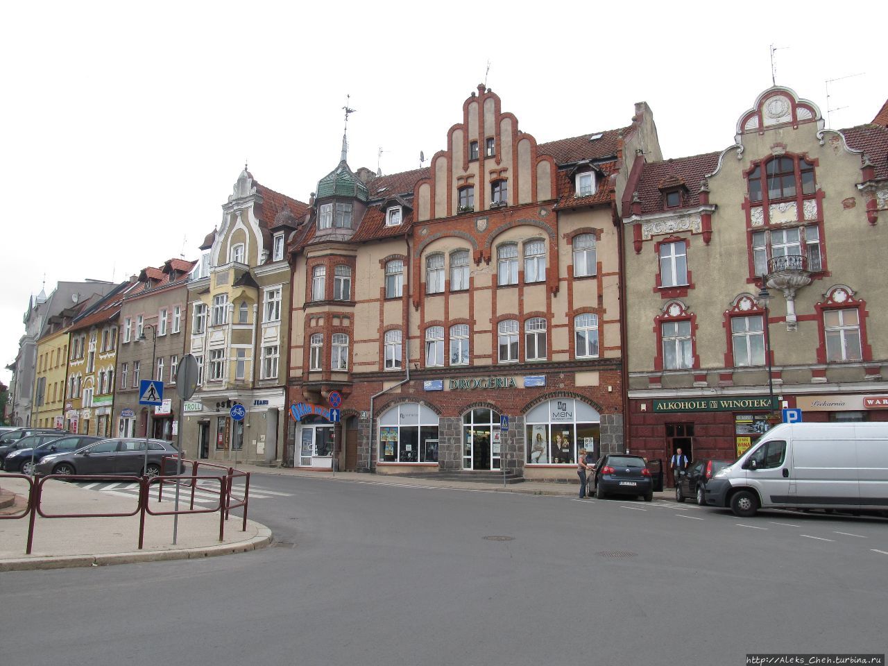 Улицы города Лидзбарк, Польша