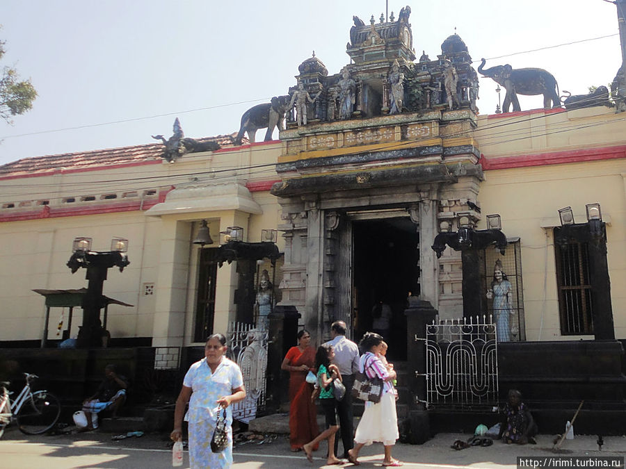 Индуистский храм Шри-Ланка