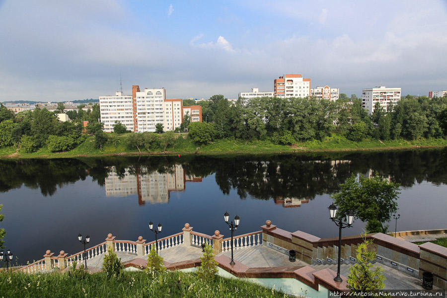 Набережная Западной Двины. Витебск, Беларусь