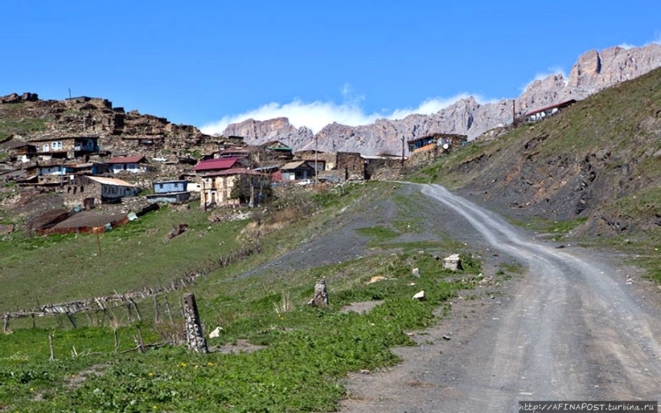 Горное селение Камунта Камунта, Россия