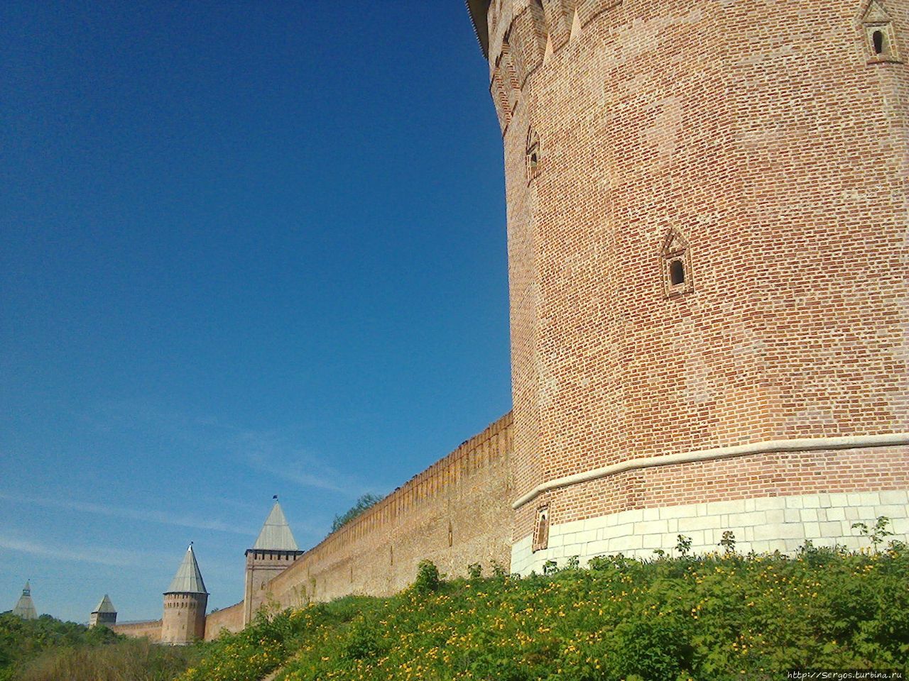 смоленская крепость считается в мире третьей по общей протяжённости, после великой китайской и константинопольской Смоленск, Россия
