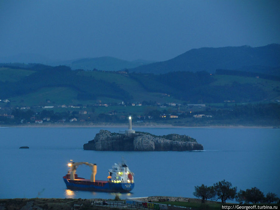Сантандер, вход в бухту