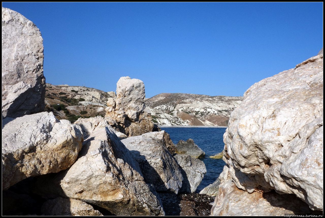 Пляж Афродиты Скала Афродиты, Кипр