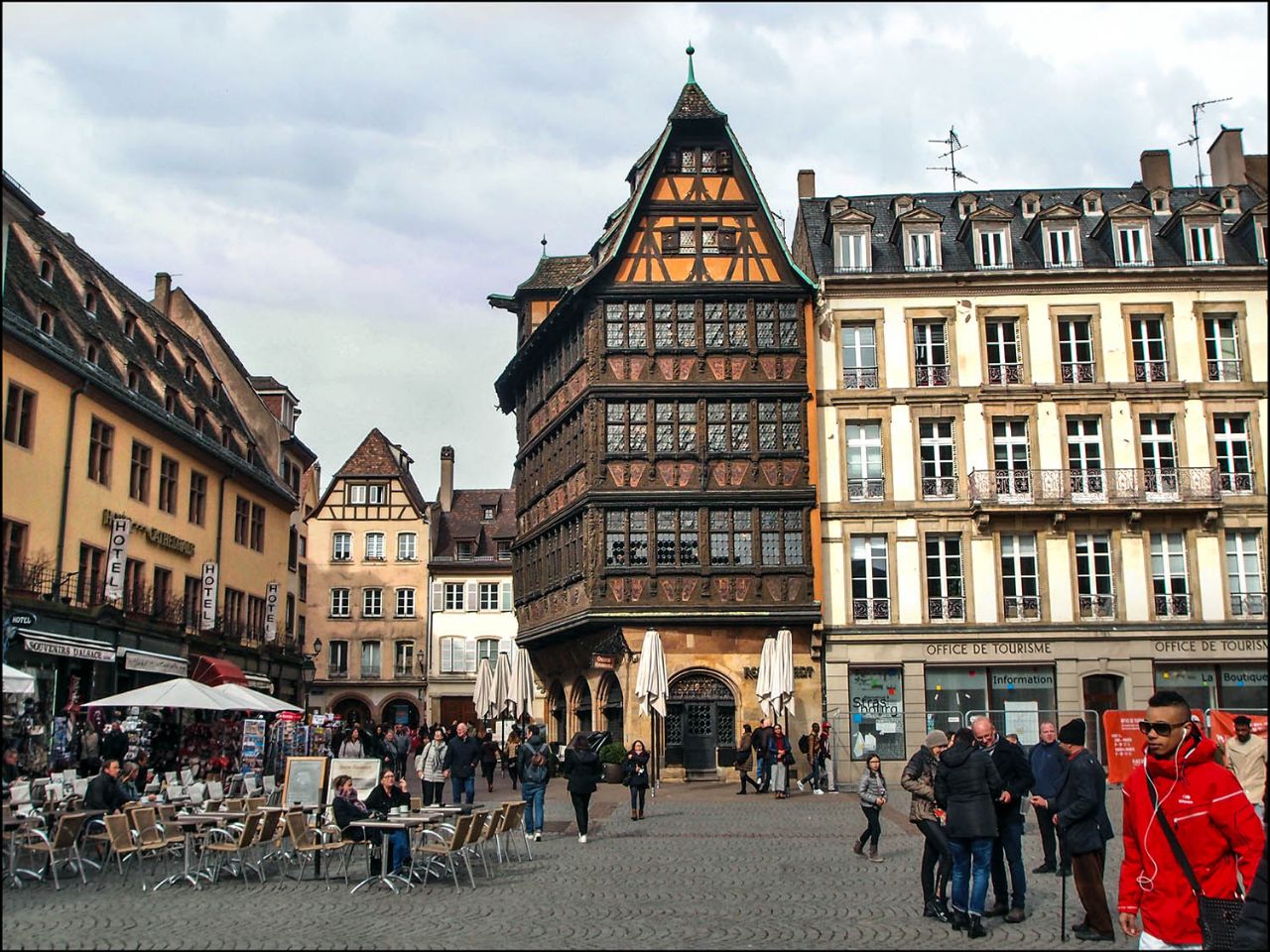 В центре Страсбурга Страсбург, Франция