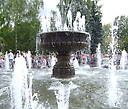 Самым красивым в Рыбинске является фонтан возле клубного комплекса Авиатор