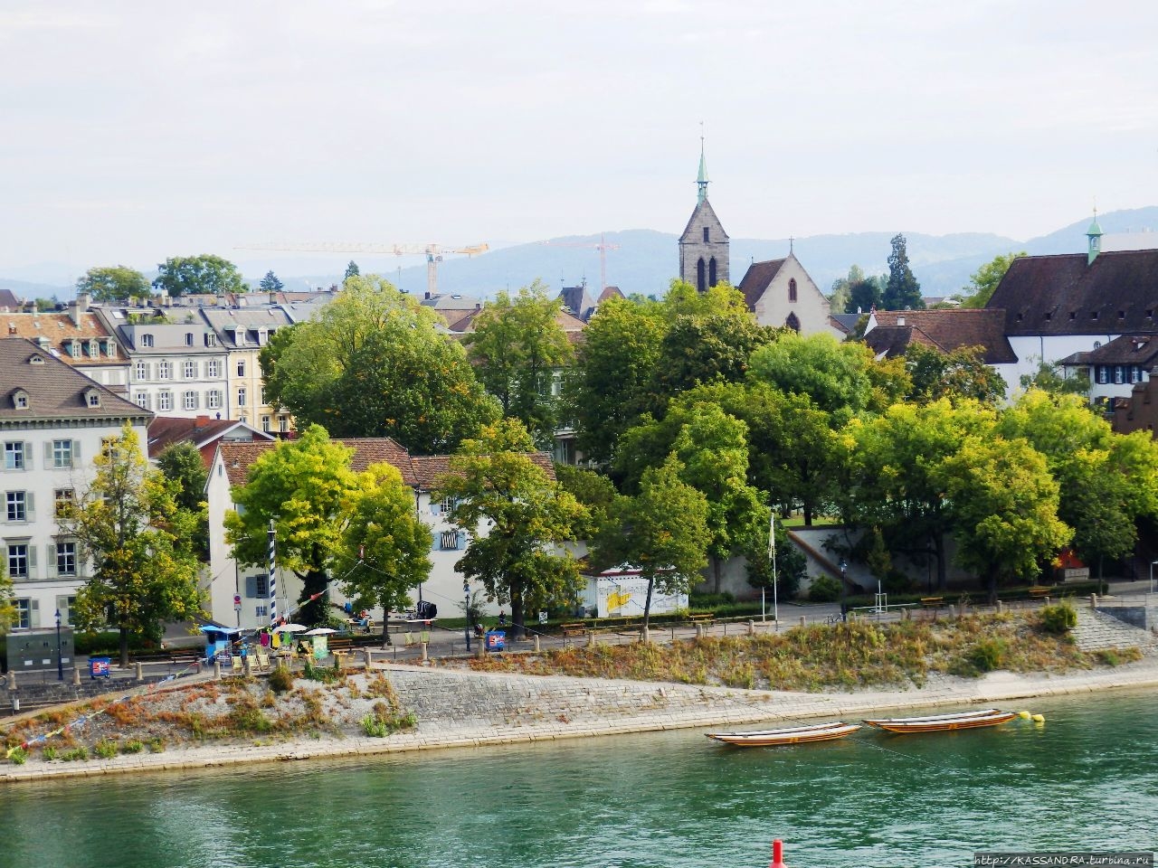 Базель. Город на Рейне Базель, Швейцария