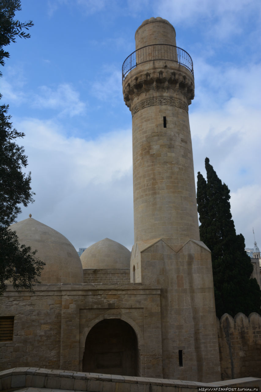 Дворцовая мечеть Ширваншахов Баку, Азербайджан