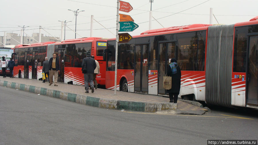 Городские автобусы Тегеран, Иран