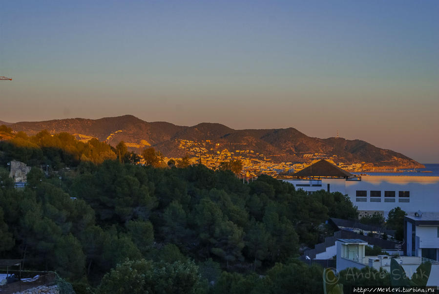 На закате Ситжес, Испания