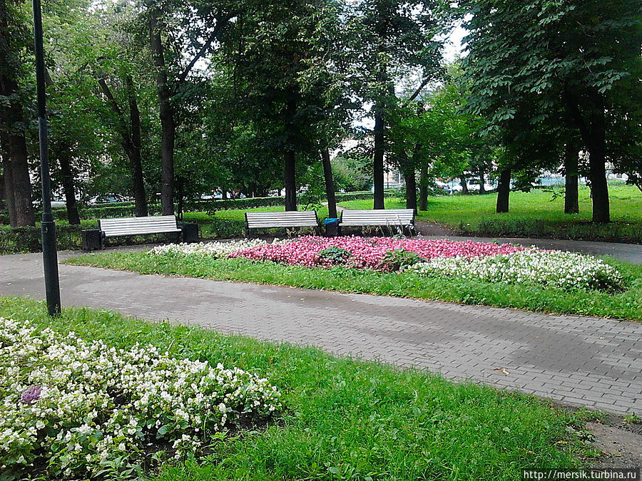 Чапаевский парк в Чапаевском переулке Москва, Россия