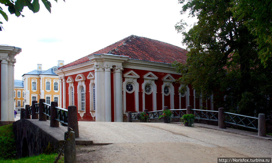 Помещения конюшен Рундале, Латвия