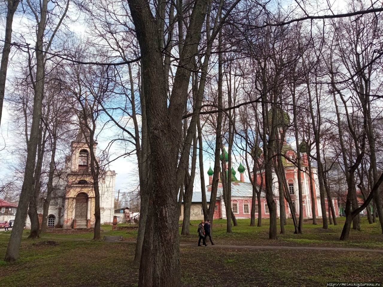 Небольшая прогулка по Красной площади Переславль-Залесский, Россия