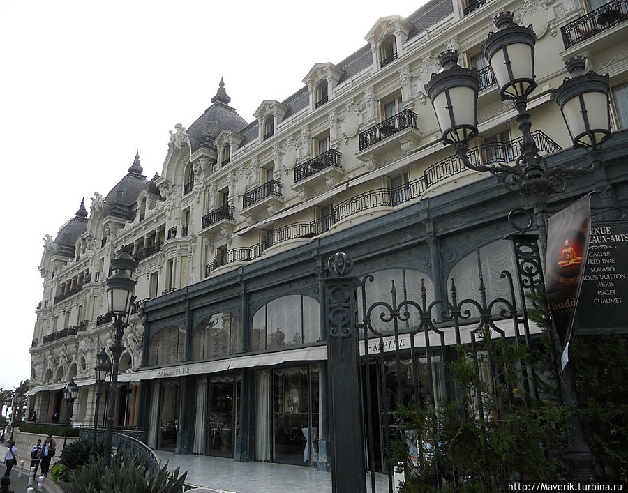 Hotel De Paris. Монте-Карло, Монако